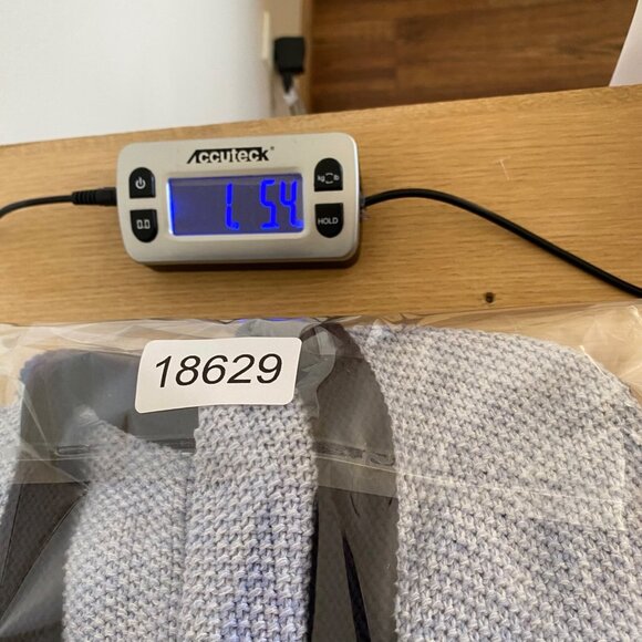 Talbots Sweater Womens Extra Large Blue Colorblock Chunky Knit Open Cardigan - Picture 9 of 9